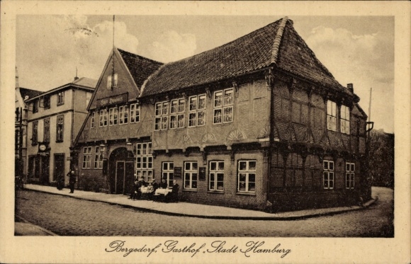Ak Hamburg Bergedorf, Gasthof Stadt Hamburg