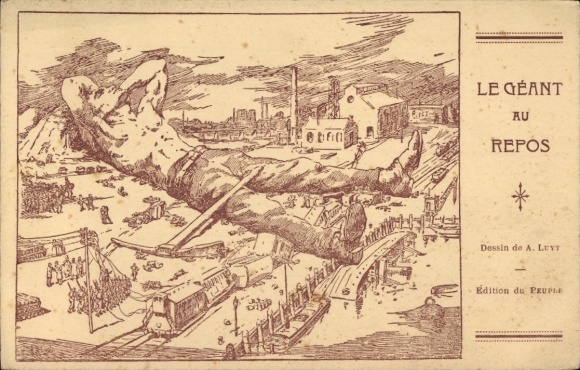 Künstler CPA Levy, A., Le Geant au Repos