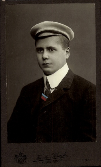 Studentika CdV Jena in Thüringen, Porträt eines Studenten