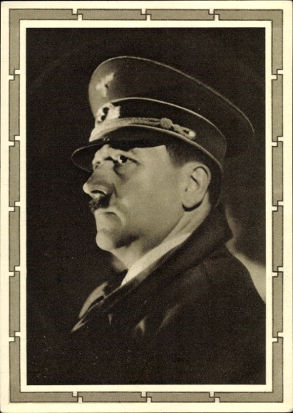Ganzsachen Ak Führer und Reichskanzler Adolf Hitler, Portrait