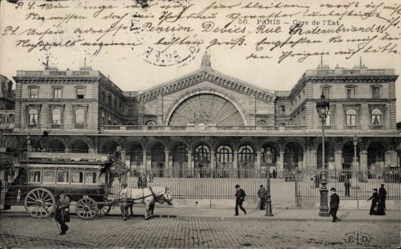 Ak Ostbahnhof, Paris