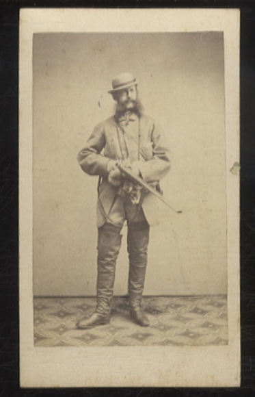 CdV Portrait Karl Alexander von Sachsen-Weimar-Eisenach