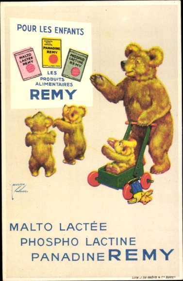 Künstler PC Wood, L., Reklame, Panadine Remy