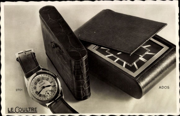 Ak LeCoultre, Schweizer Luxusuhren, Reklame