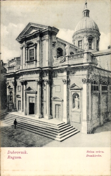 Ak Dubrovnik Kroatien,  Ragusa, Stōna crkva, Domkirche