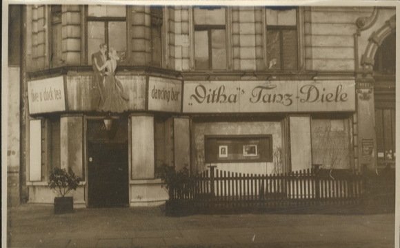 Original Foto Berlin Schöneberg, Bülowstraße, Tanz-Lokal "Ditka", um 1947