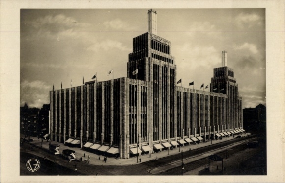 Ak Berlin, Kaufhaus Karstadt am Hermannplatz, Rudolph Karstadt AG