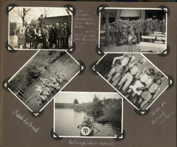 Fotoalbum Militaria, Sport, Berlin, Handball, Ostpreussen, 1929-1933