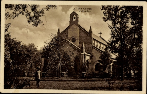 Ak Jalandhar Jullundui Indien, Kirche