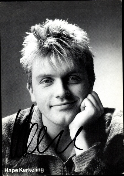 Ak Schauspieler, Komiker und Autor Hape Kerkeling, Portrait, Autogramm