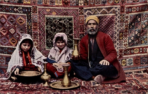 Ak Muhamedanischer Handwerker, München 1910, Ausstellung