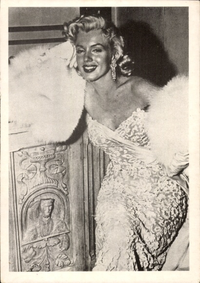 Ak Schauspielerin Marylin Monroe