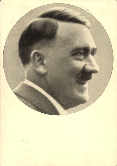Ak Führer und Reichskanzler Adolf Hitler, Portrait, Männer der Zeit Nr. 91