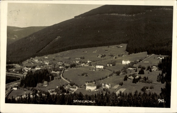 Foto Ak Spindleruv Mlýn Spindlermühle Spindelmühle Riesengebirge Königgrätz, Gesamtansicht