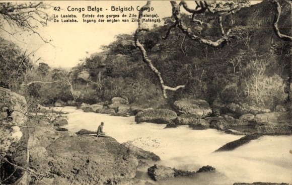 Ganzsachen CPA Katanga RD Congo Zaïre, Le Luniaba