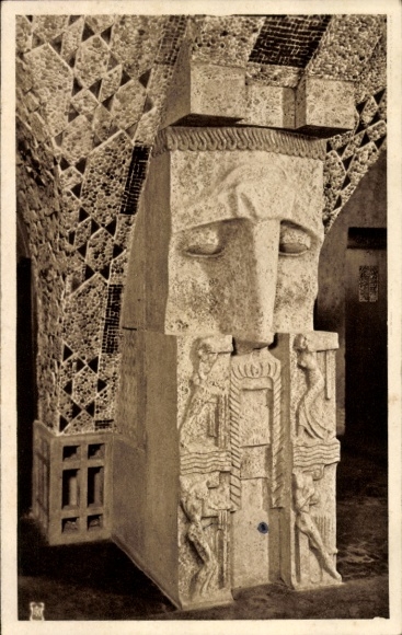 Ak Berlin Tiergarten, Weinhaus Rheingold am Potsdamer Platz, Motiv II aus dem Steinsaal, F. Metzner