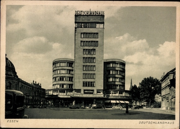Ak Essen im Ruhrgebiet, Deutschlandhaus