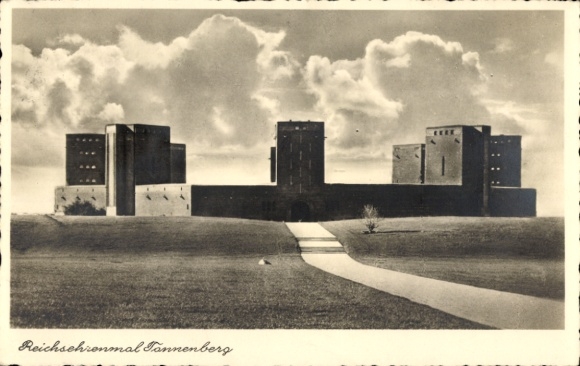 Ak Olsztynek Hohenstein Ostpreußen, Reichsehrenmal Tannenberg