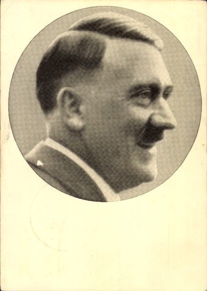Ak Führer und Reichskanzler Adolf Hitler, Portrait, Männer der Zeit Nr. 91