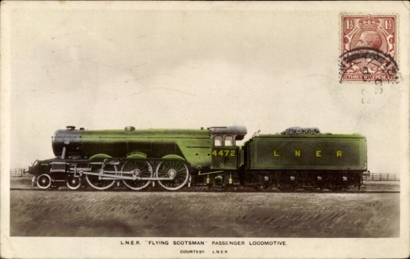 Ak Lokomotive Flying Scotsman, Dampflokomotive