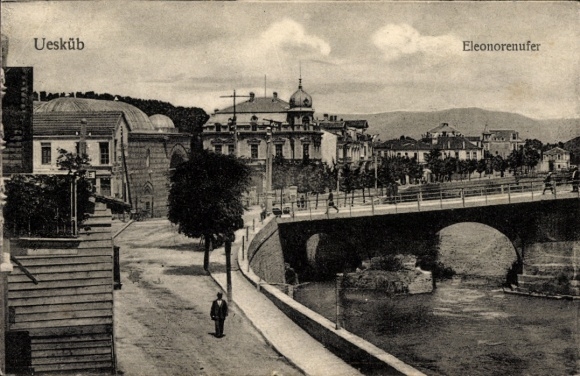 Ak Skopje Üsküb Mazedonien, Eleonorenufer