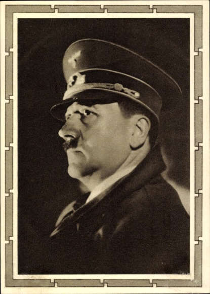 Ganzsachen Ak Führer und Reichskanzler Adolf Hitler, Portrait