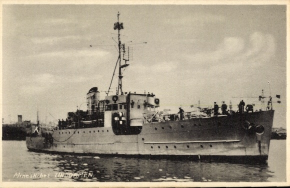 Ak Kriegsschiff, Mineskibet Lindormen