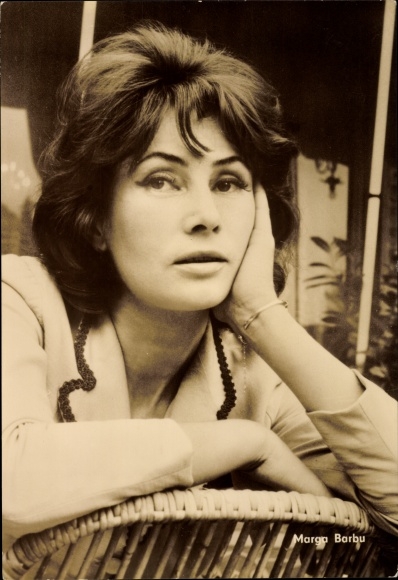 Ak Schauspielerin Marga Barbu, Amza der Schrecken der Bojaren, Portrait