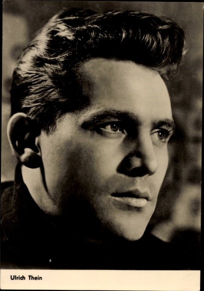 Ak Schauspieler Ulrich Thein, Portrait, DEFA Film, Spur in der Nacht