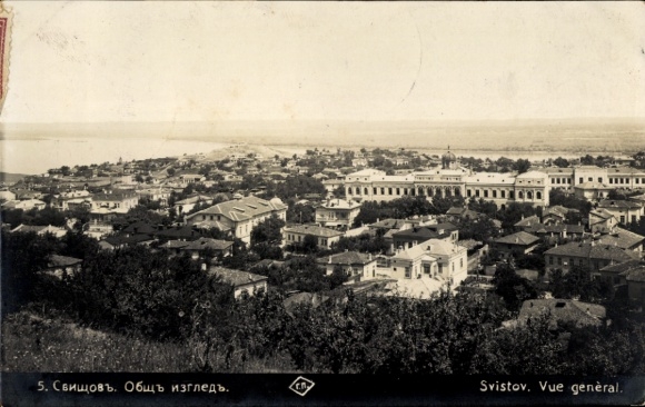Ak Svištov Swischtow Bulgarien, Gesamtansicht