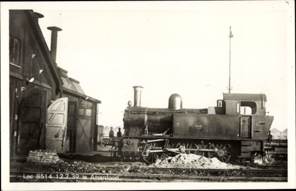 Ak Amersfoort Utrecht Niederlande, Henschel Loc 8512, 12.2.1939, gebaut für SS