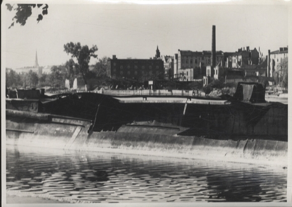 Original Foto Berlin Treptow, Schifffahrt auf der Spree, um 1948
