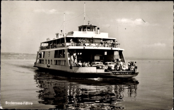 Ak Bodensee-Fähre, Autofähre