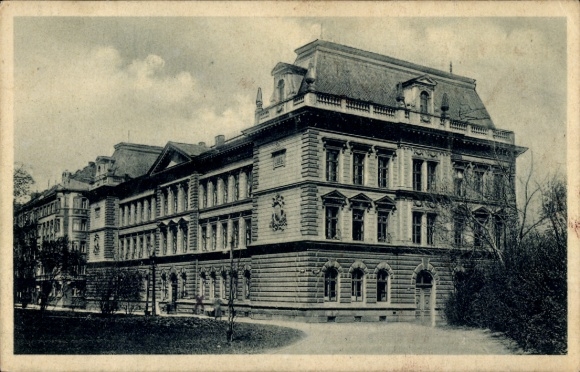 Ak Praha Prag Tschechien, Mädchenschule, Vinařská ul.