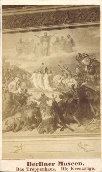 CdV Berlin Mitte, Berliner Museen, Treppenhaus, Die Kreuzzüge