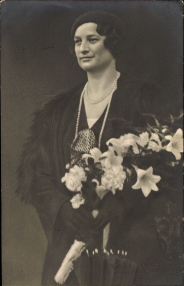 Ak Königin Astrid, S.M. la Reine Astrid