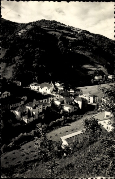 Ak Luisa Valcarlos Navarra, Arneguy und International Bridge