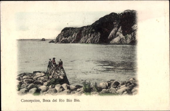 Ak Concepcion Chile, Boca del Rio Bio Bio
