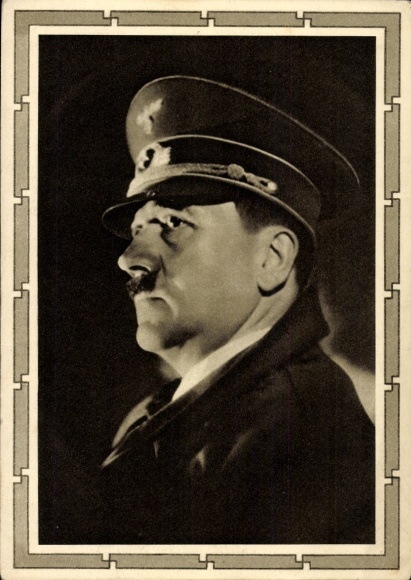 Ganzsachen Ak Führer und Reichskanzler Adolf Hitler, Portrait