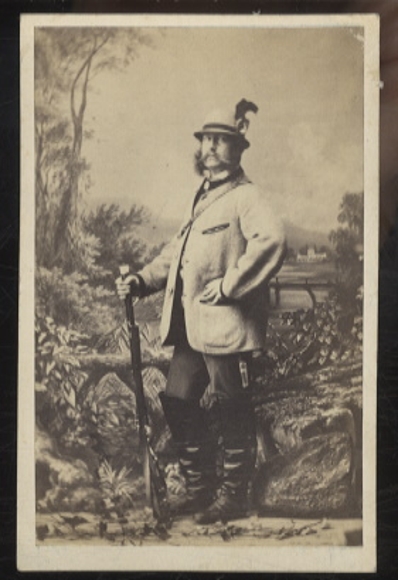 CdV Portrait Herzog Friedrich Franz II. von Mecklenburg-Schwerin