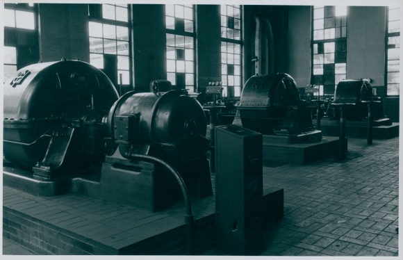 Foto Bert Sass, Berlin Charlottenburg, Gasanstalt, Gasturbinen