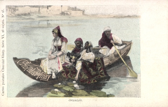 Künstler Ak Chocolat Vinay, Reklame, Orientale