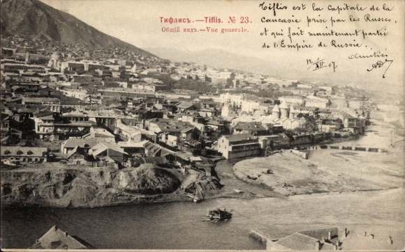 Ak Tiflis Georgien, Gesamtansicht