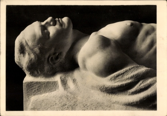 Ak Wiener Künstlerhaus, Plastik, Michael Drobil, Kriegerdenkmal in Ried im Innkreis