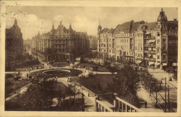 Ak Berlin Schöneberg, Viktoria Luise Platz