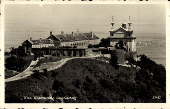 Ak Wien 19. Döbling, Höhenstraße, Leopoldsberg