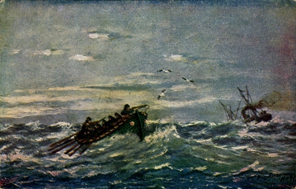 Ak Seenotrettung, Rettungsboot, Schiff