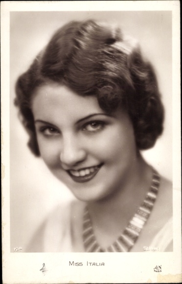 Ak Miss Italia, Porträt