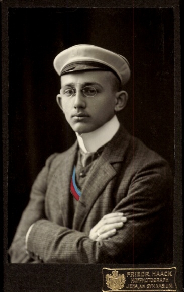 Studentika CdV Jena, Porträt eines Studenten