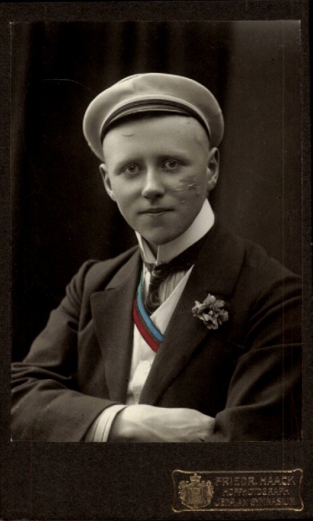 Studentika CdV Jena in Thüringen, Porträt eines Studenten